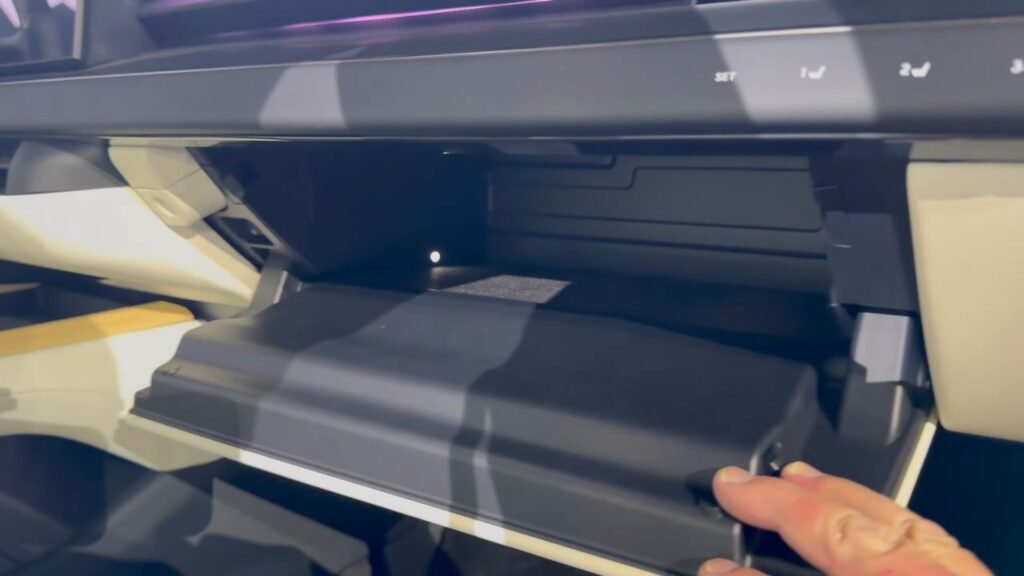 2026 Lexus ES Interior Storage Box on Dashboard