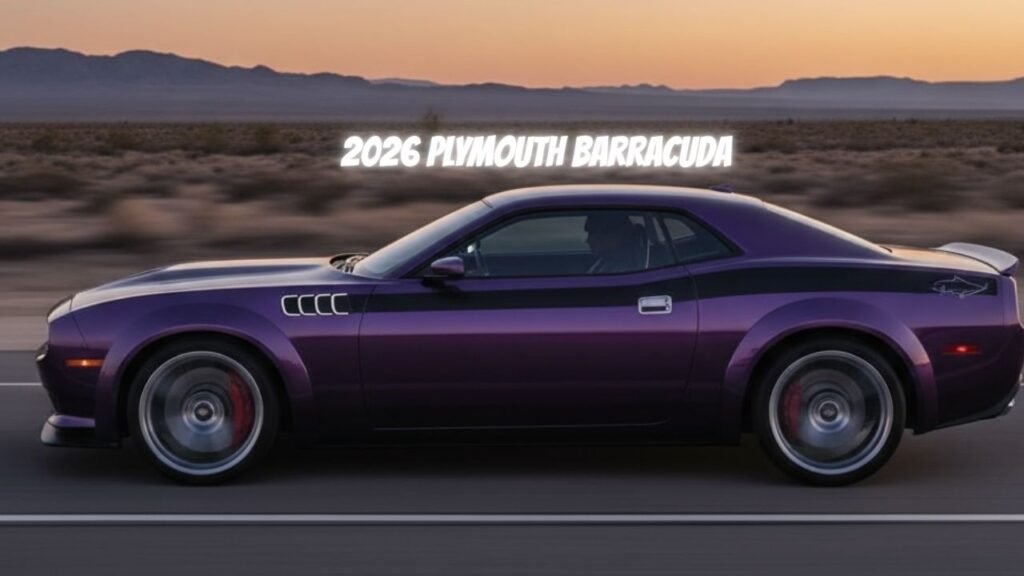 2026 Plymouth Barracuda