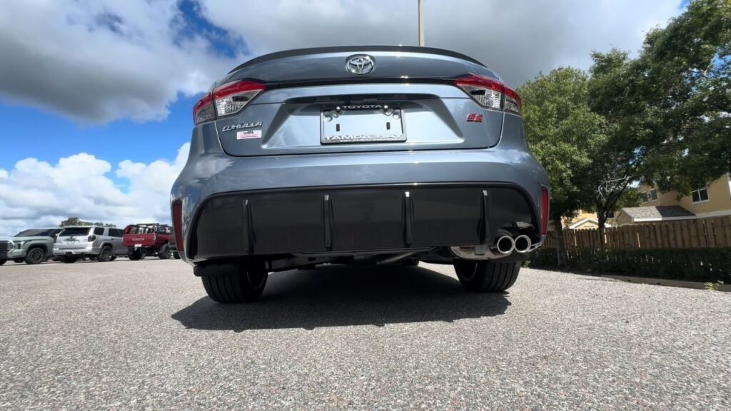 2026 Toyota Corolla Cross Hybrid Rear Style