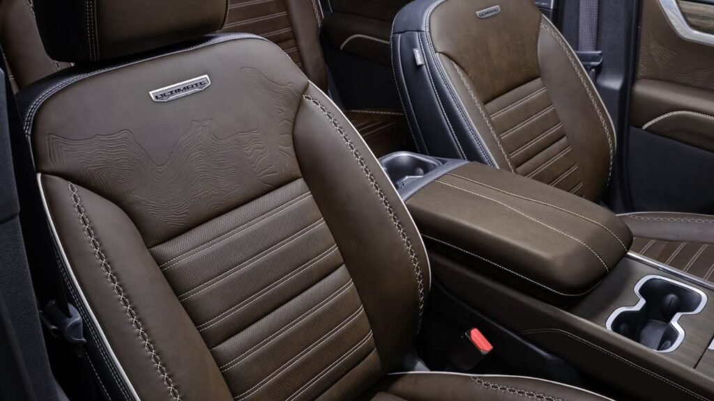 2027 gmc acadia interior colors