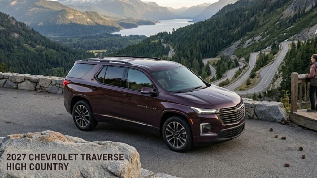 2027 Chevy Traverse High Country Exterior