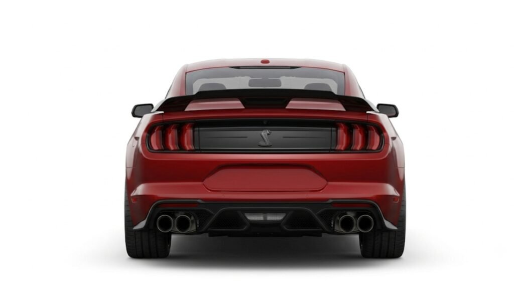 2027 Ford Cobra Jet Rendering rear profile